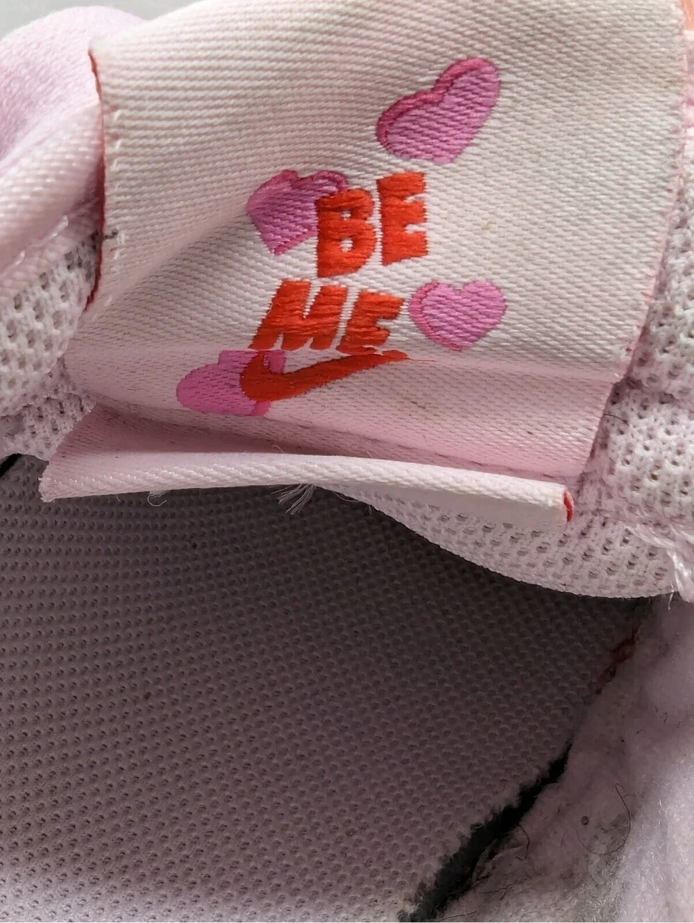 Nike Dunk Low Valentine's Day Red Pink Girls Size 3.5Y / Women's 5 IQ0218-663
